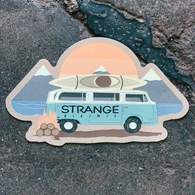In STORE ONLY Strange Stickers - Strange Bikinis