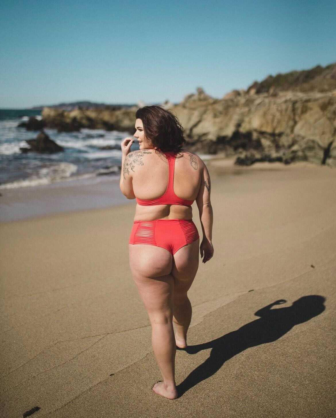 plus size cheeky swimsuit