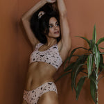 Hannah Ruched Bikini Bottoms - Strange Bikinis