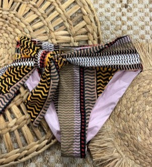 High Tied French Cut Bikini Bottoms - LOCAL'S SUMMER