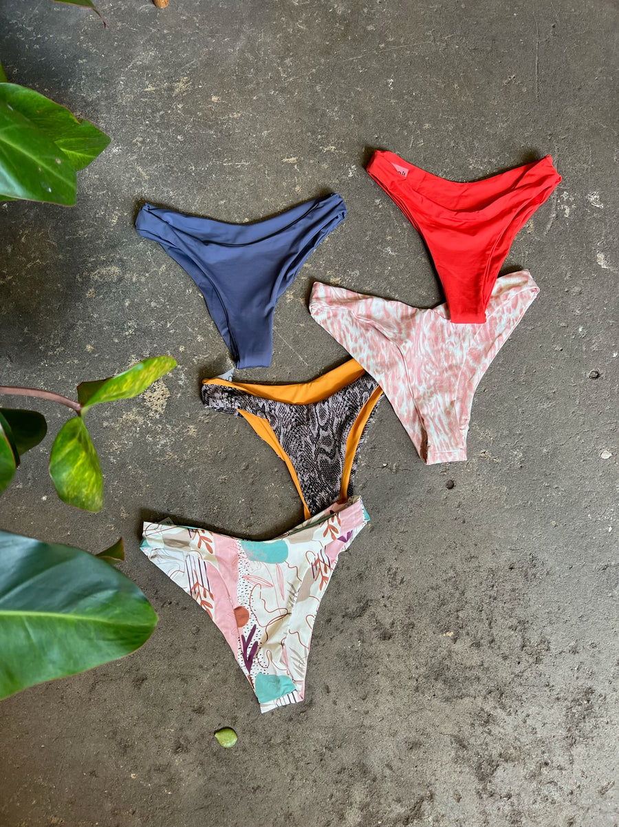 THE VAULT - Soquel French Cut Thong Bikini Bottoms 2020