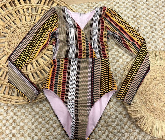 Long Sleeve Surf Suit 1pc - LOCAL'S SUMMER