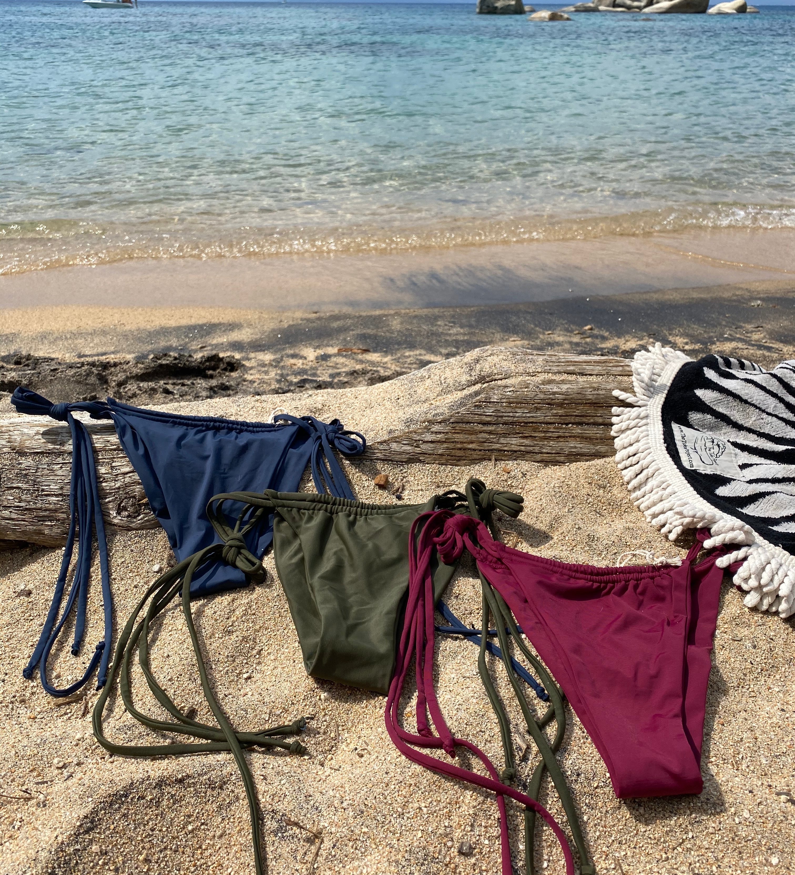 Santa Cruz String Bikini Bottoms