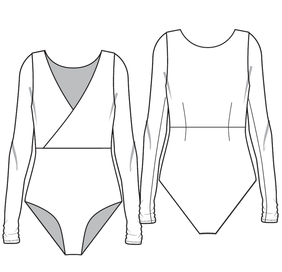 Long Sleeve Surf Suit 1pc - SUPERBLOOM  2024