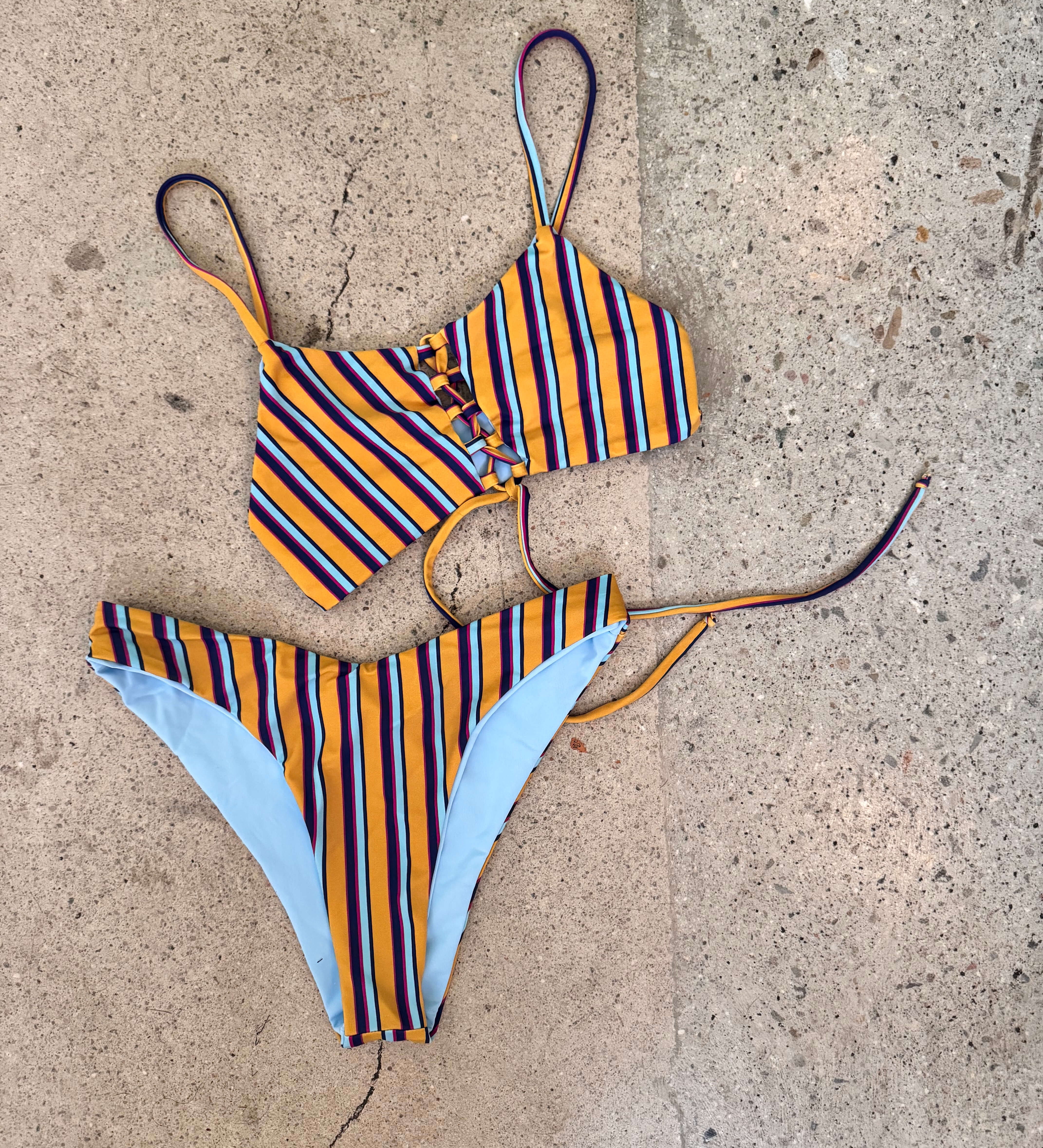 Soquel French Cut bottoms- NOW & THEN