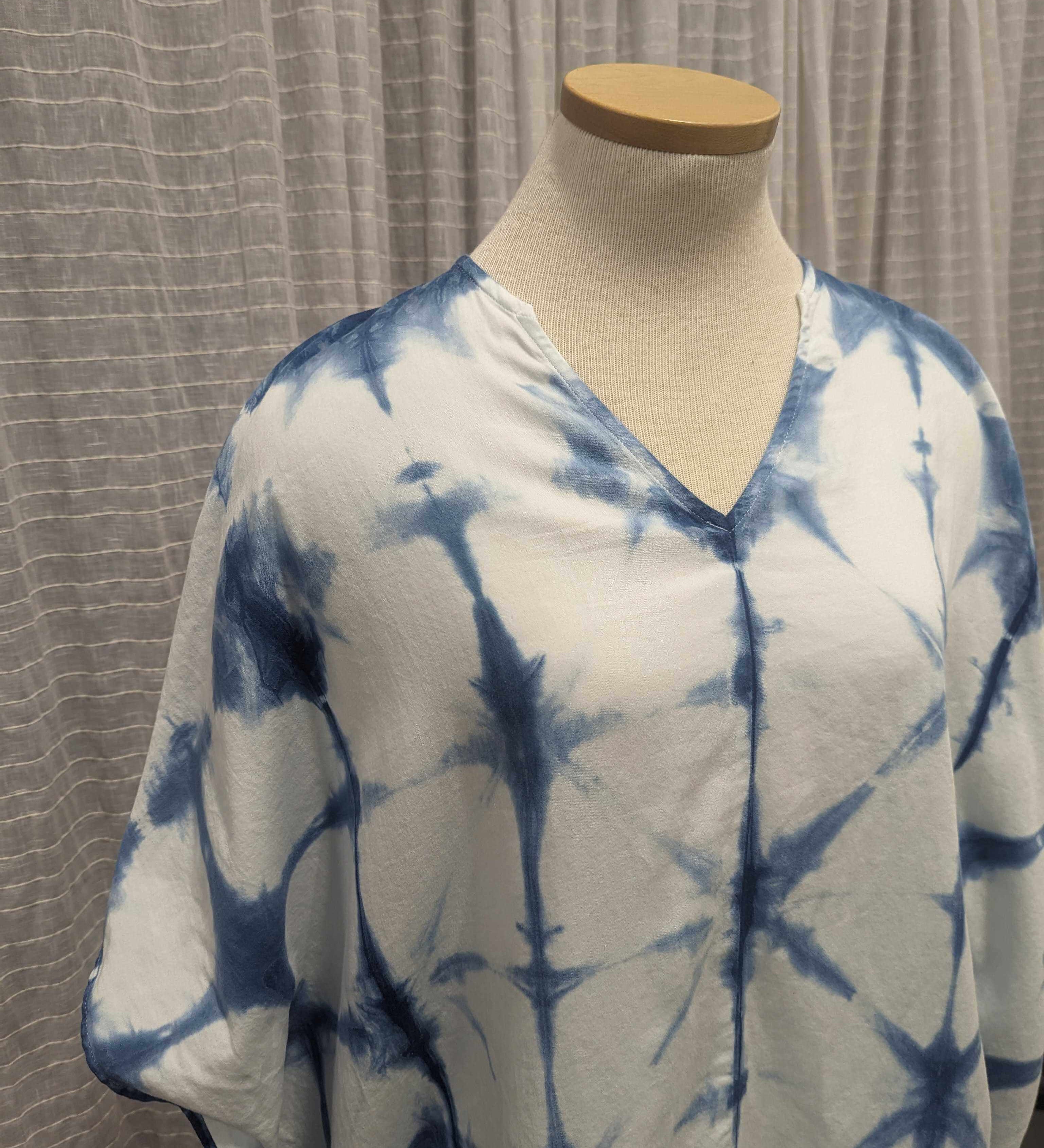 TIE-DYED Desert City Short Cover up