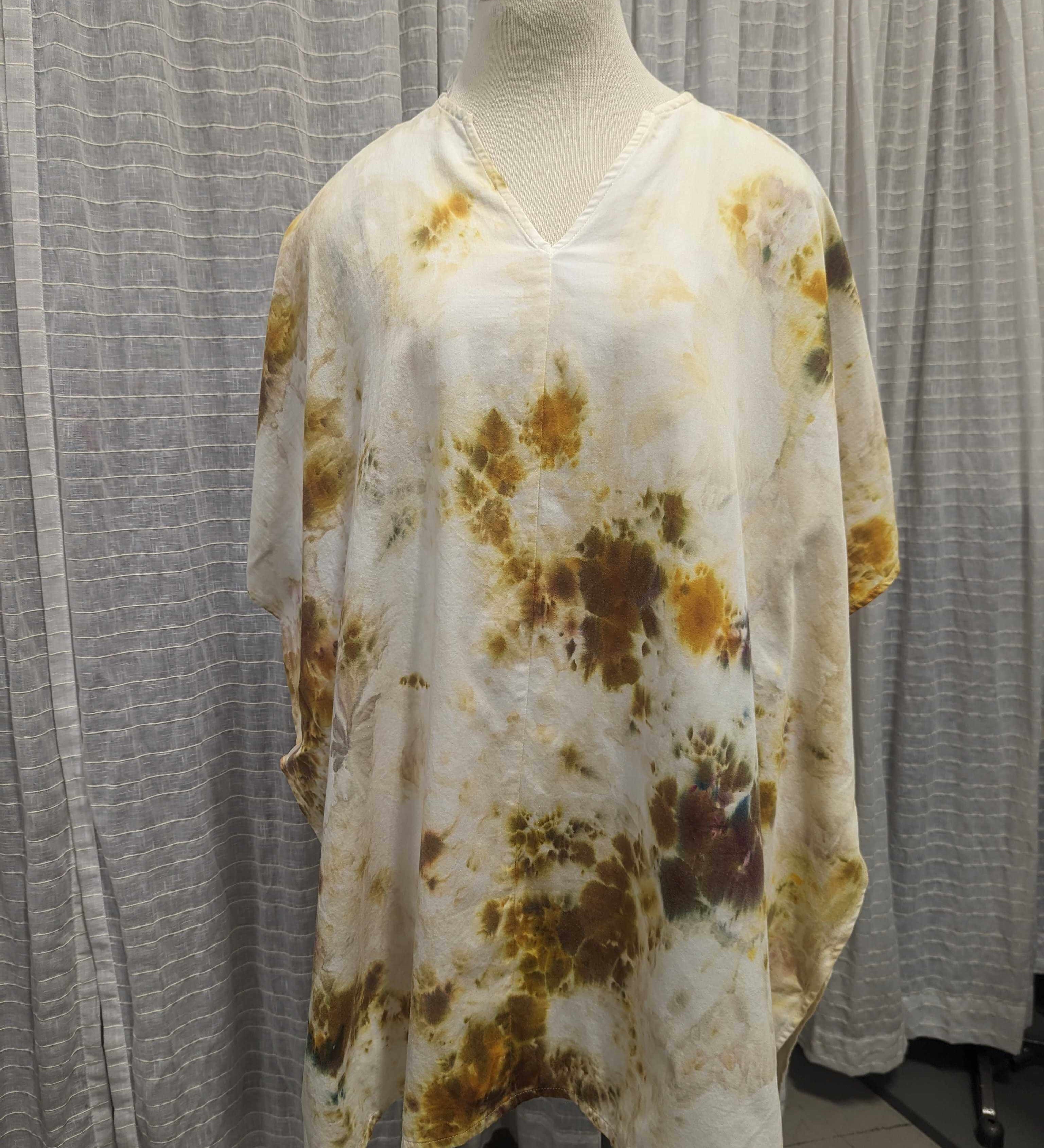 TIE-DYED Desert City Short Cover up