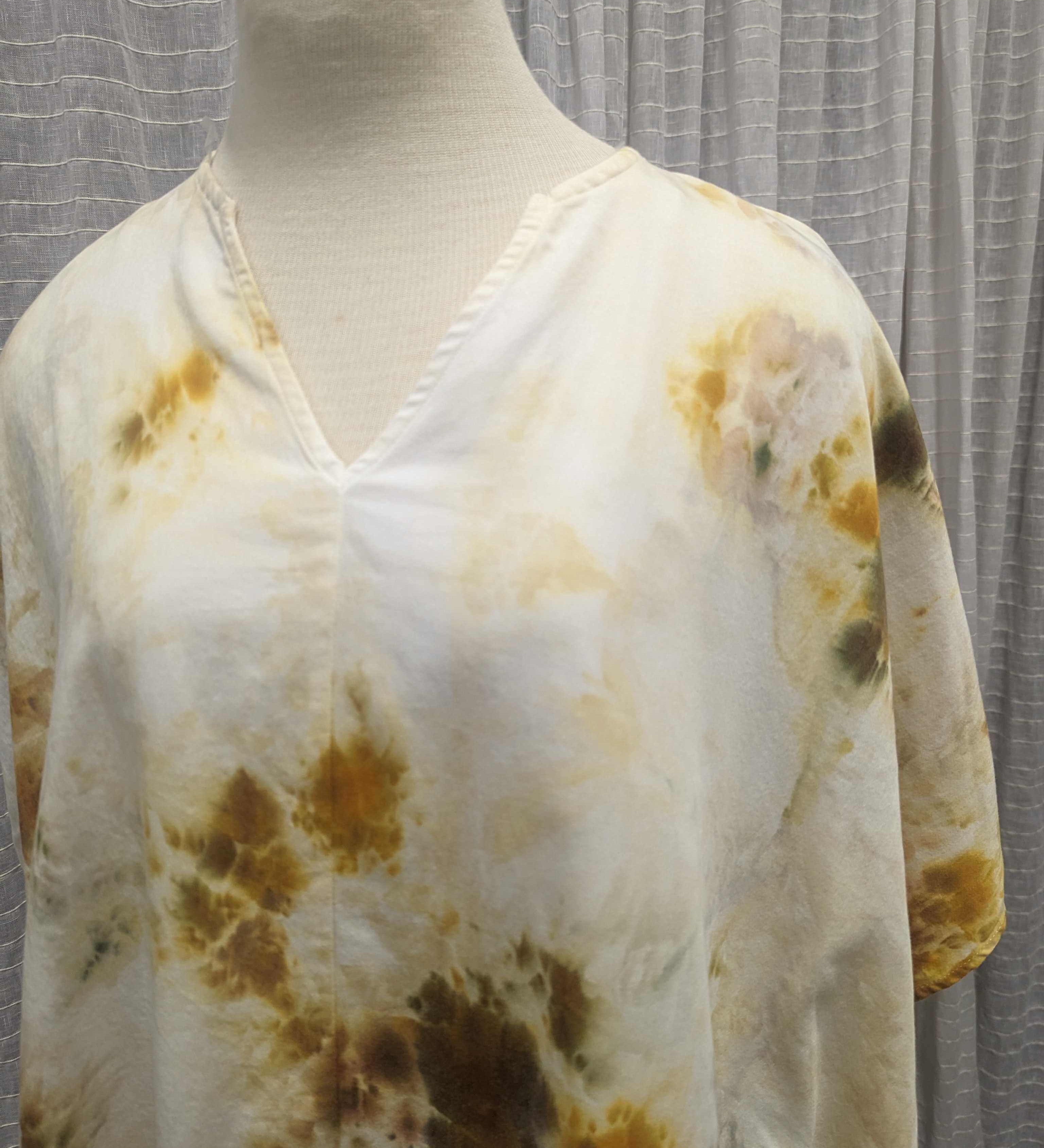 TIE-DYED Desert City Short Cover up