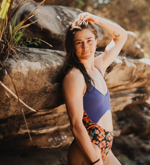 Half Moon Bay Monokini - NOW and THEN