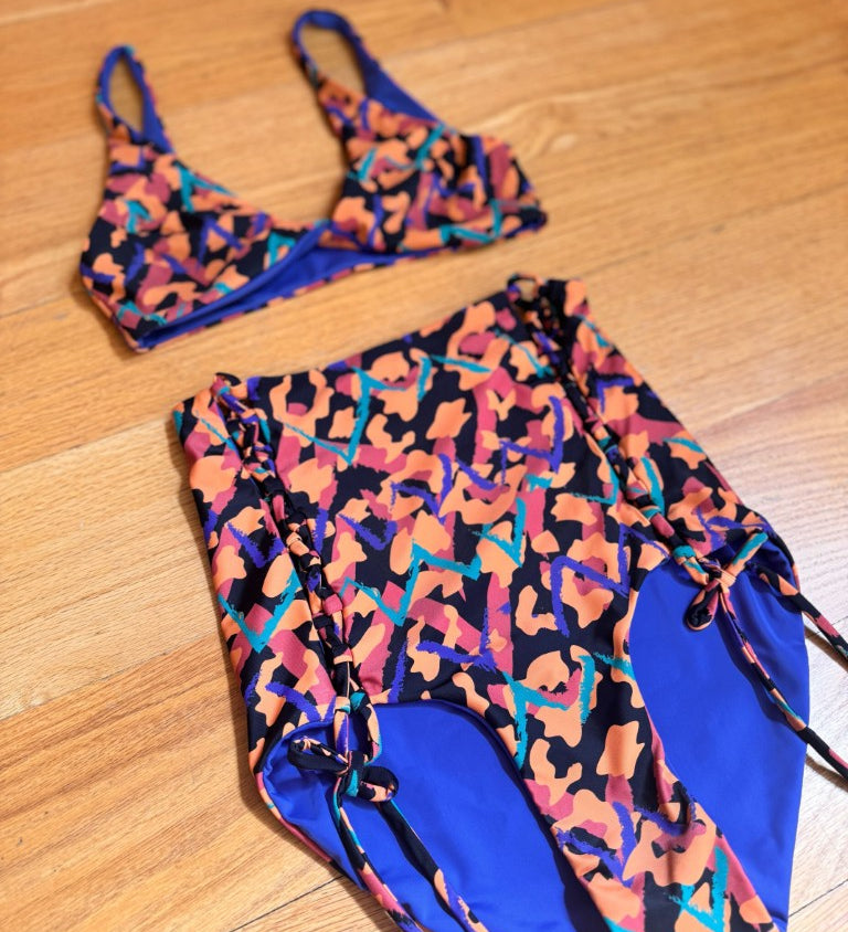 Lassen super high waist bikini bottoms - NOW & THEN