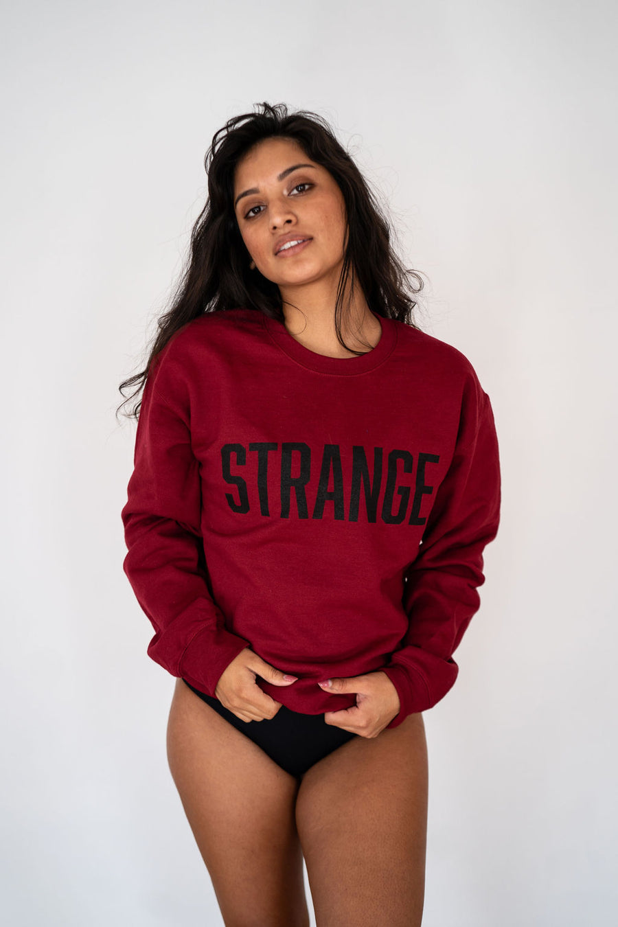 "STRANGE" OG Crewneck Sweatshirts