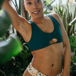 Road Trip Key Hole Bikini Top - Strange Bikinis