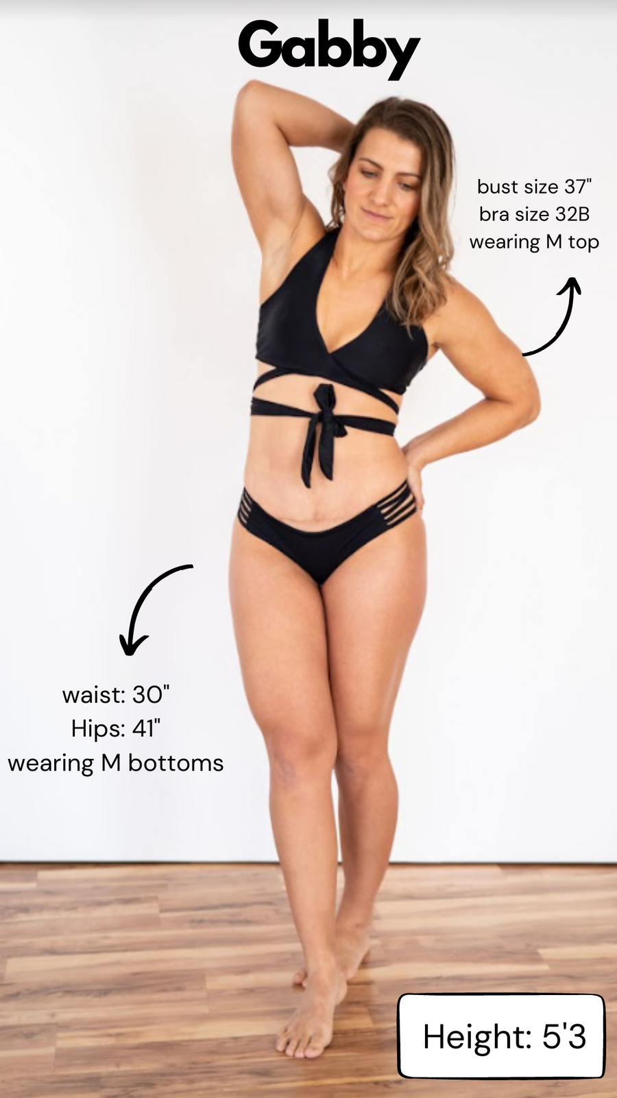 Tango Wrap Bikini Top. Choose fit & how you tie