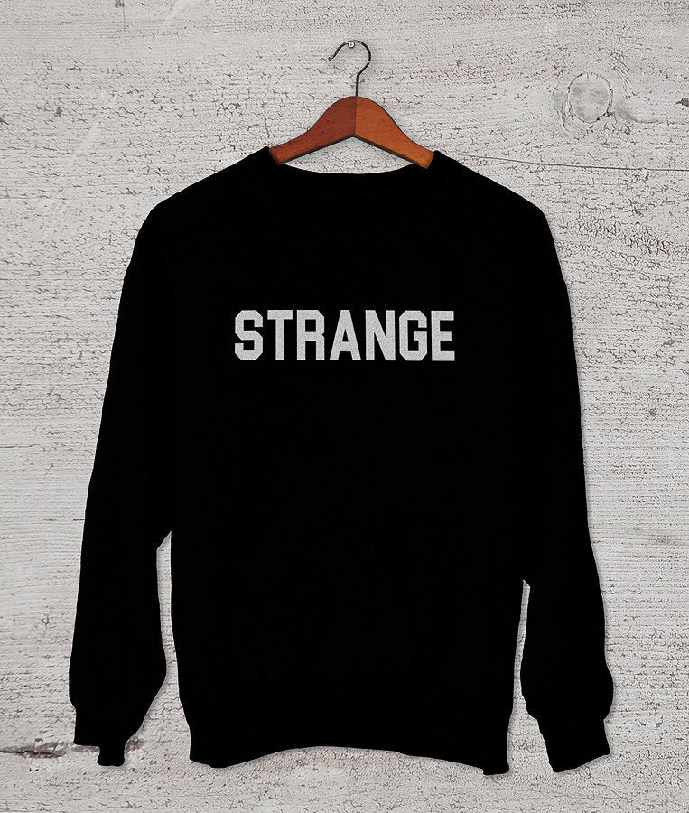 "STRANGE" OG Crewneck Sweatshirt - Strange Bikinis