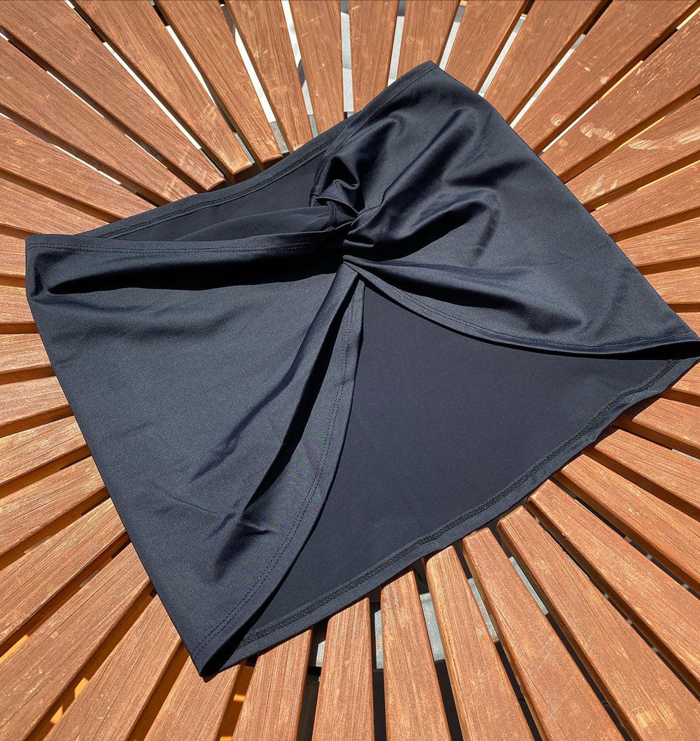 Twist knot - Mini skirt Coverup